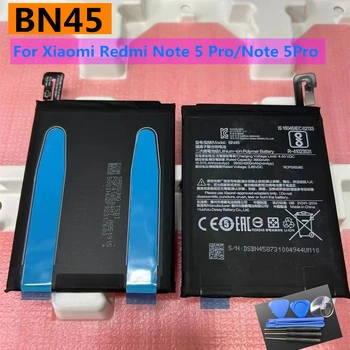 מקורי חדש BN45 4000mAh באיכות גבוהה סוללה עבור Xiaomi Redmi הערה 5 Pro הערה 5Pro + כלים